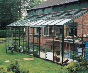 Aluminium Kensington Lean-To Greenhouses
